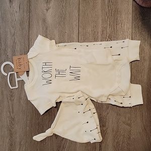 Rae Dunn baby outfit